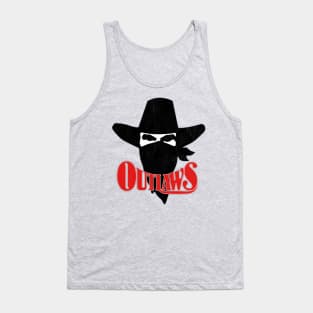 Defunct Oklahoma Outlaws Football USFL Tank Top